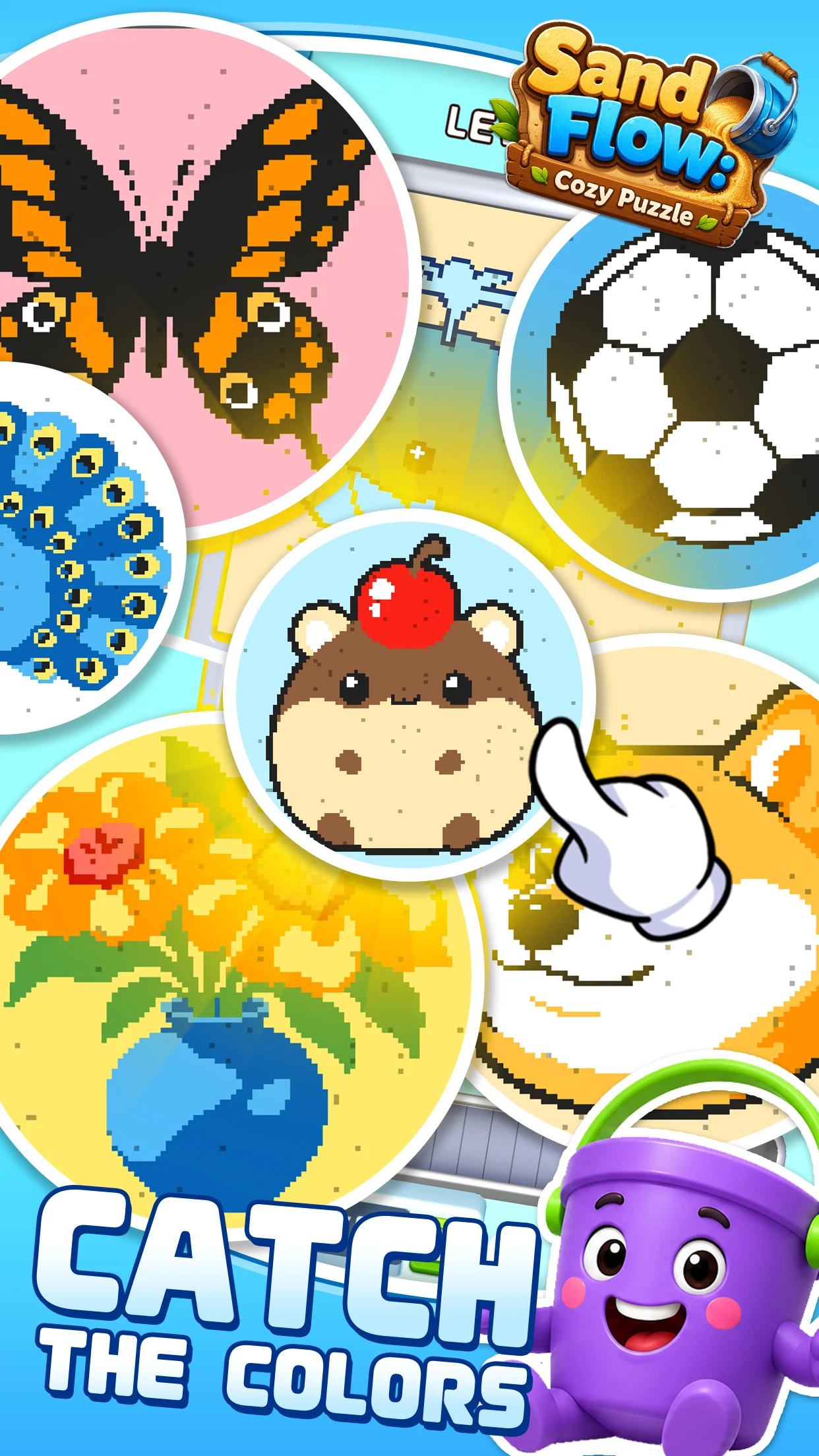 Sand Flow Homescreen Puzzle screenshot