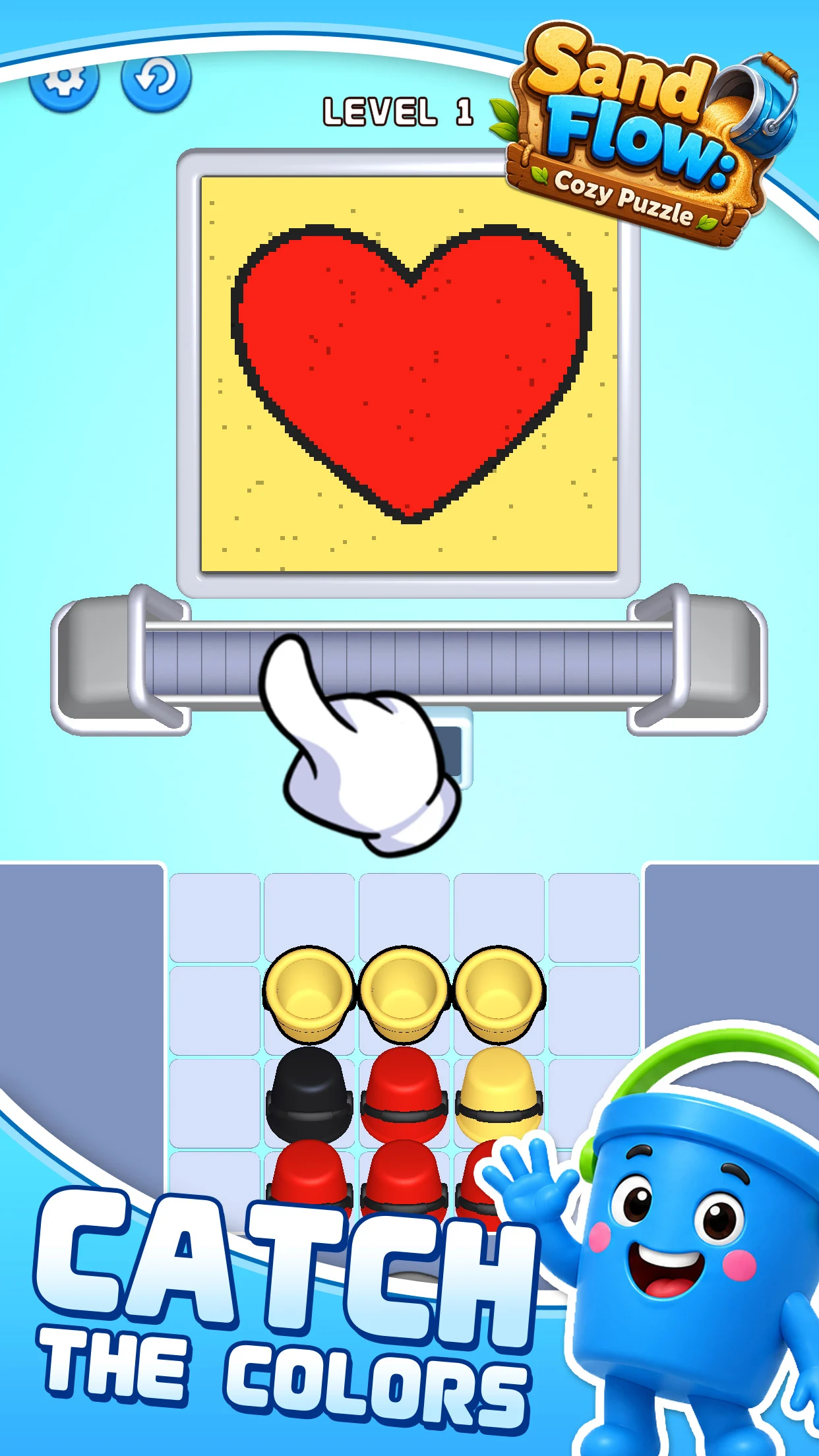 Sand Flow Homescreen Puzzle screenshot
