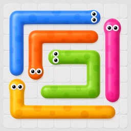Icône de Peck Snack: Worm Arrow Puzzle